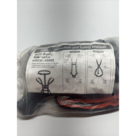 New Primal Tree Stands Full Body Safety Harness #2020 One Size - Picture 3 of 3